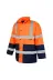 Vizwell VWJK05T Reflektörlü 300D Oxford Çift Renk Parka Yağmurluk Turuncu 4
