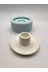 WAMMOLDS düzaltlıklışsk Düz Altlıklı Şamdan Silikon Kalıp 2
