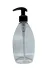 wellLine 869743171974641 Boş Fısfıs Sıvı Sabun Pompalı Şişe 400 Ml Şeffaf 3 Adet 1
