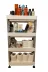 WESPA stlskmsnkmsnkms Silim Organizatör Raf Banyo Düsenleyici Yatay 44 En 21 Boy 84 Cm 3
