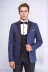 Wessi Erkek Desenli Lacivert Damatlık Slim Fit Takım Elbise - Wessi - 50 / Lacivert 4
