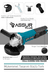 WNqCicgYUS Assur Profesyonel 550W Avuç Taşlama Makinesi 125Mm Bakır Sargılı Spiral 2