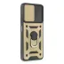 Xiao Red Note 12 5g Kılıf Pars Lens Yüzüklü Silikon - Gold 2