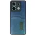 Xiao Red Note 13 Pro 4g Kılıf Sara Kartvizitli Deri Kılıf - Lacivert 2