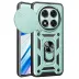 Xiao Red Note 14 Pro 4g Kılıf Pars Lens Yüzüklü Silikon - Yeşil 1