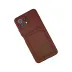 Xiaomi Mi 11 Kılıf Kelvin Kartvizitli Silikon - Bordo 2