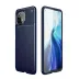 Xiaomi Mİ 11 Lite Kılıf Auto Focus Karbon Kapak - Lacivert 1