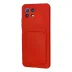 Xiaomi Mİ 11 Lite Kılıf Kelvin Kartvizitli Silikon - Kırmızı 3