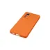 Xiaomi Mi 12 Lite Kılıf Nano içi Kadife Silikon - Turuncu 4