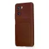 Xiaomi Poco F3 Kılıf Kelvin Kartvizitli Silikon - Bordo 3