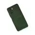 Xiaomi Poco F3 Kılıf Kelvin Kartvizitli Silikon - Koyu Yeşil 2