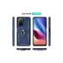 Xiaomi Poco F3 Kılıf Sofya Yüzüklü Silikon Kapak - Lacivert 3