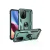 Xiaomi Poco F3 Kılıf Sofya Yüzüklü Silikon Kapak - Yeşil 2