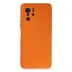 Xiaomi Poco X3 Gt Kılıf Nano İçi Kadife Silikon - Turuncu 1