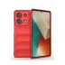Xiaomi Poco X6 Kılıf Optimum Silikon - Kırmızı 1