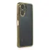 Xiaomi Redmi 13c Kılıf Razer Lensli Silikon - Gold 2