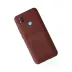 Xiaomi Redmi 9C Kılıf Kelvin Kartvizitli Silikon - Bordo 3