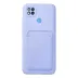 Xiaomi Redmi 9C Kılıf Kelvin Kartvizitli Silikon - Lila 1