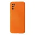 Xiaomi Redmi Note 10 5G Kılıf Nano içi Kadife Silikon - Turuncu 1