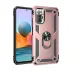 Xiaomi Redmi Note 10 Pro Kılıf Sofya Yüzüklü Silikon Kapak - Rose 1