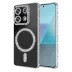 Xiaomi Redmi Note 13 Pro 4g Joke Simli Magneticsafe Kılıf - Gümüş 1