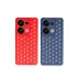 Xiaomi Redmi Note 13 Pro 4g Kılıf Petek Silikon Kapak - Kırmızı 2