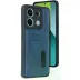 Xiaomi Redmi Note 13 Pro 4g Kılıf Sara Kartvizitli Deri Kılıf - Lacivert 1