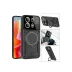 Xiaomi Redmi Note 13 Pro 5g Kılıf Joy Lens Standlı Kapak - Kırmızı 3