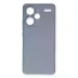 Xiaomi Redmi Note 13 Pro Plus Kılıf Nano İçi Kadife Silikon - Gri 2