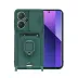 Xiaomi Redmi Note 13 Pro Plus Kılıf Zuma Kartvizitli Yüzüklü Silikon - Yeşil 1