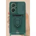 Xiaomi Redmi Note 13 Pro Plus Kılıf Zuma Kartvizitli Yüzüklü Silikon - Siyah 2