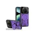 Xiaomi Redmi Note 14 Pro 4g Kılıf Joy Lens Standlı Kapak - Mor 1
