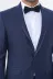 Yaka Pileli İndigo Slim Fit Damatlık Takım Elbise | Wessi - 52 / Blue 2
