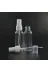 Yakamoz home YKM,2089205920964 50 Adet 50 Ml Sprey Kapaklı Dezenfektan Ve Kolonya Boş Şişesi 3