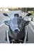 Yamaha Xmax Techmax Ön Cam 2025-2026 Model 39cm Şeffaf Renkli 4mm Asansörlü 1