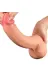 Yeni Nesil Çift Katmanlı 30,5 Cm Realistik Dev Dildo Penis 4