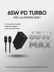 YK DESİGN YK-SR66YK-SR66 Samsung Tüm Modellere Uyumlu 3In 1 Hızlı 65W Usb-C Şarj Adaptörü Yk-Sr66 3