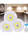 YNT İthalat AH-AVH-475 Uzaktan Kumandalı 3 Lü Spot Led Lamba Kablosuz Pilli Işıldak 1