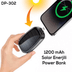 YNT İthalat AKH-DP-302 Güneş Enerjili Power Bank 2
