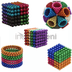 YNT İthalat RT-101 Renkli 216 Mıknatıs Neocube Mıknatıs 5Mm Neodyum 1