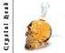 YNT İthalat RT-153 Crystal Head Kuru Kafa Cam Şişe 350 Ml 2