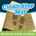 YNT İthalat RT-361 Clean Step Mat Yıkanabilir Mikrofiber Kir Toz Emici Iç-Dış Ortam Paspas 2