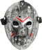 YNT İthalat SM-SMR-D058 Jason Maskesi Hannibal Maskesi Metal Gümüş Renk 20X25 Cm 1