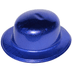 YNT İthalat SM-SMR-D249-MAVİ Mavi Renk Hologramlı Plastik Yuvarlak Melon 27X24 Cm 1