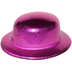 YNT İthalat SM-SMR-D249-PEMBE Pembe Renk Hologramlı Plastik Yuvarlak Melon 27X24 Cm 1