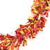 YNT İthalat SM-SMR-D307-KA Kırmızı Altın Renk 4 Cm Genişlik Garland Çift Renk Sim Süs 180 Cm 2