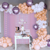 YNT İthalat SM-SMR-D313-ROSE Ekstra Metalize Rose Gold Renk Disko Dikdörtgen Kesim Kapı Perdesi Dekorasyon 1X2 Metre 3