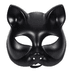 YNT İthalat SM-SMR-D335-E057 Siyah Renk Lüks Kedi Maskesi 12X13 Cm 4