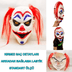 YNT İthalat SM-SMR-E107 Kızıl Saçlı Joker Palyaço Maskesi 1