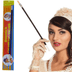 YNT İthalat SM-SMR-G062 Uzun  Ağızlık 70Li 80Li 90Lı Yıllar Retro Parti 30 Cm 1